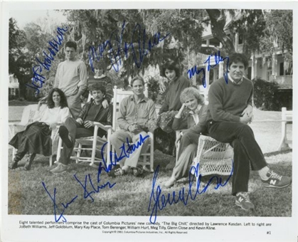 The Big Chill Cast Signed 8x10 Photo With (6) Signatures